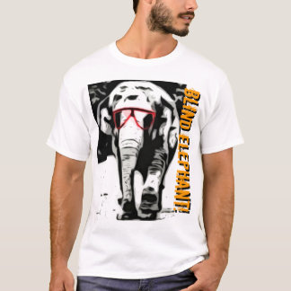 Camisa cega do elefante T