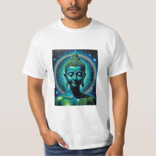 Camisa Celestial de Arte Brilhante Buda