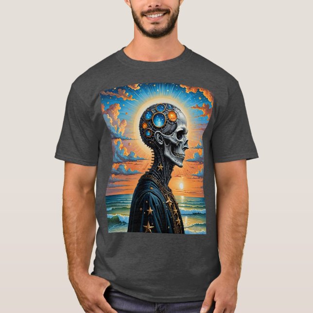 Camisa Celestial de Arte por Sol (Frente)