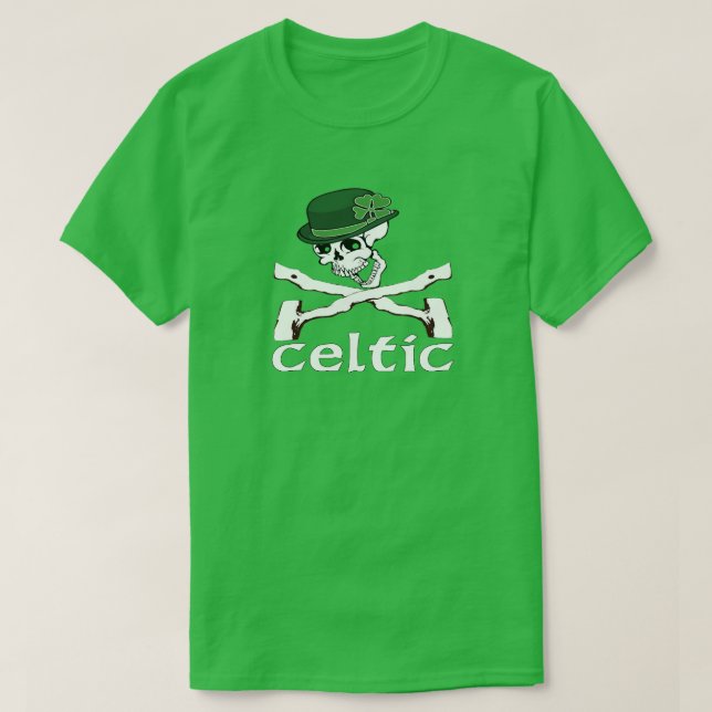 Camisa celta do Shillelagh T (Frente do Design)