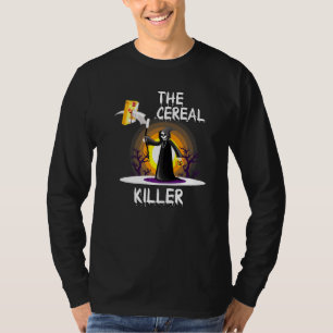 Camisa Cereal Killer Halloween Ceifador Para Crian