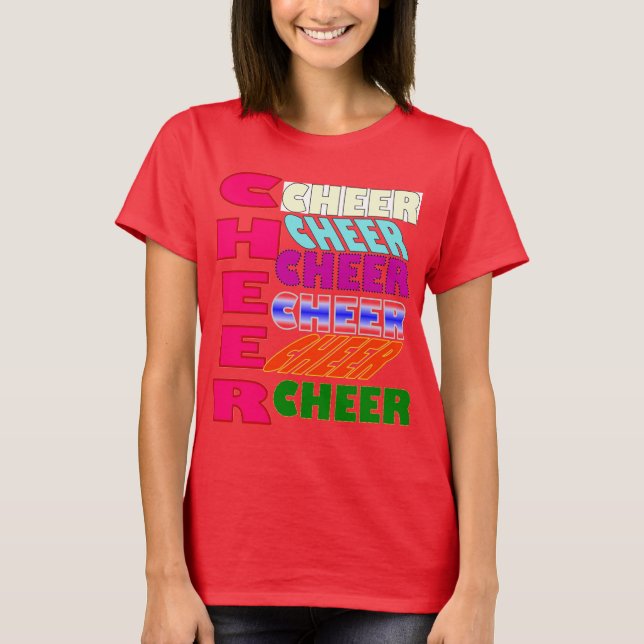 CAMISA CHEER CHEER CHEER (Frente)