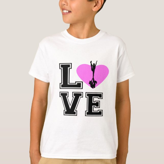 Camisa Cheerleading do amor (Frente)
