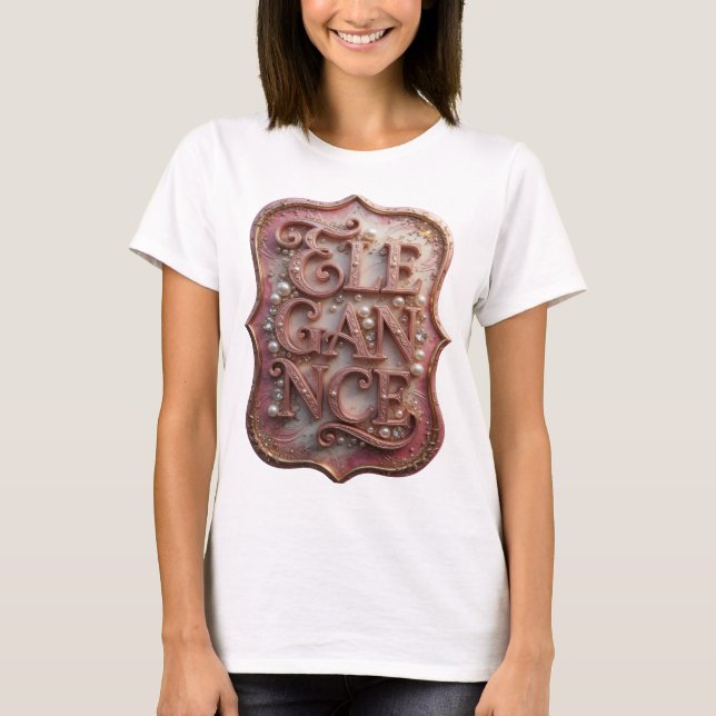 Camisa Chic Pink ELEGANCE Design (Frente)