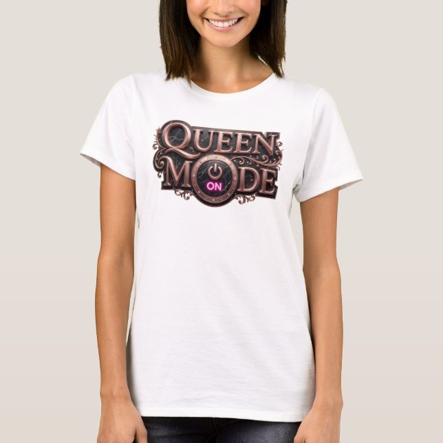 Camisa Chic Red QUEEN MODE Design (Frente)