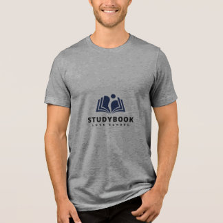 Camisa Cinza com Logotipo de Livro de Professor de