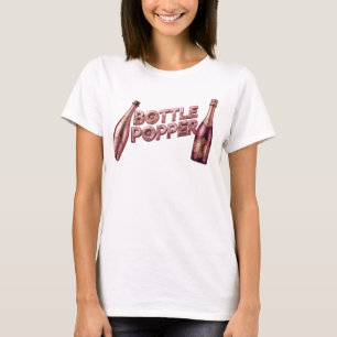 Camisa Citação BOTTLE POPPER Vermelha Marcante