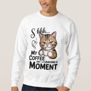 Camisa Citação Café, Design de Sublimação Gnome.