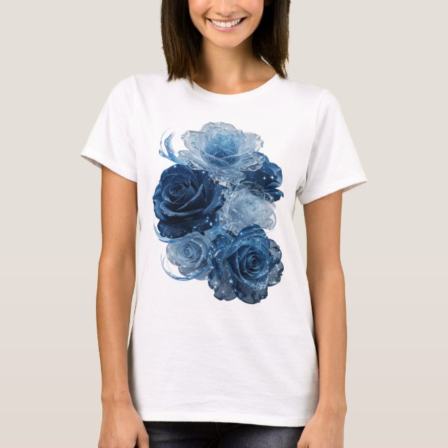 Camisa Citação Dynamic Silver BLUE ROSES (Frente)