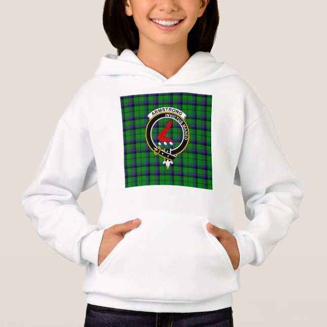 Camisa Clan Armstrong Insígnia e Logotipo (Frente)