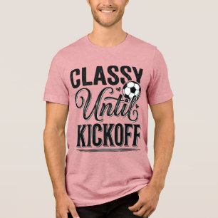 Camisa Clássica Até o Pontapé Inicial de Futebol D