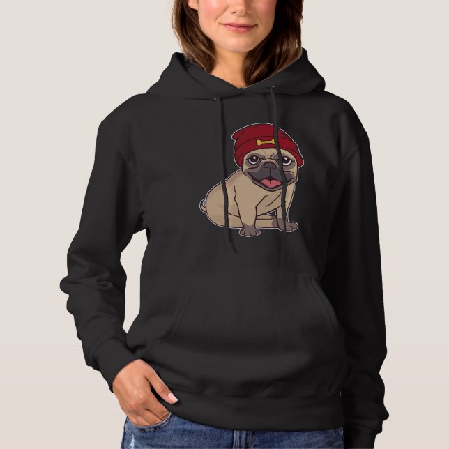 Camisa Clássica Beanie Pug 459 (Frente)