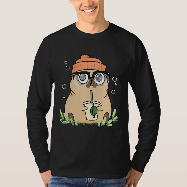 Camisa Clássica Beanie Pug 476 (Frente)