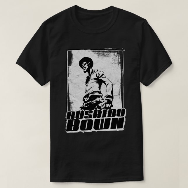 Camisa Clássica Bushido Brown (Frente do Design)