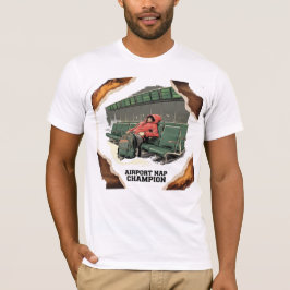 Camisa Clássica de Campeão de Nap do Aeroporto - E