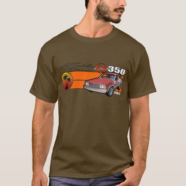 Camisa clássica de Malibu SS 350 (Frente)