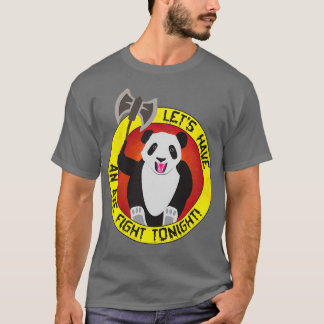 Camisa Clássica de Panda Agressiva
