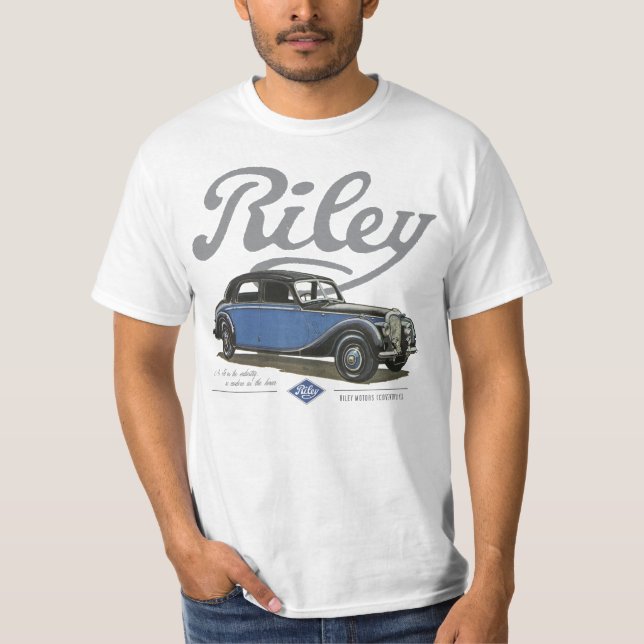 Camisa clássica do carro T de Riley (Frente)