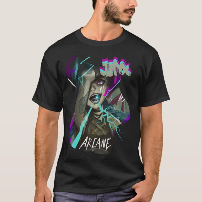 Camisa Clássica do Prêmio Jinx Arcana (Frente)