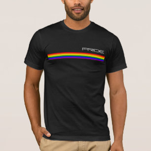 Camisa Clássica e Elegante Orgulho Bandeira Gay Pr