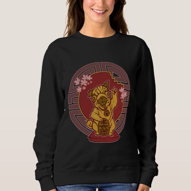 Camisa Clássica Lucky Pug 163 (Frente)