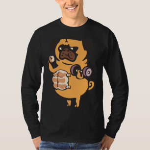 Camisa Clássica Pug Abs Roll Pão Abs 99