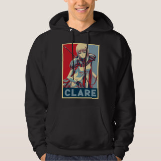 Camisa Claymore Anime Character Clare Art Clare T