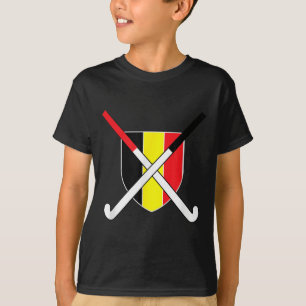 Camisa Clic da Bandeira da Bélgica de Hóquei em Ca