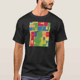 Camisa Colorblocks Contrabaixo