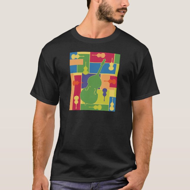 Camisa Colorblocks Contrabaixo (Frente)