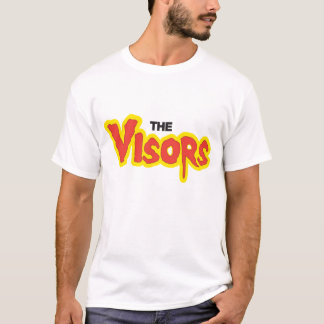 Camisa colorida luz do logotipo das viseiras