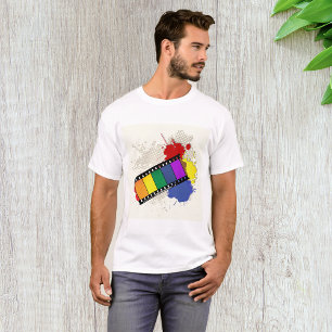 Camisa Colorida Mens T-Shirt
