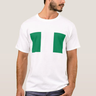 Camisa com bandeira da Nigéria