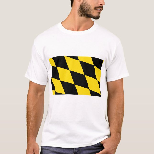 Camisa com bandeira de Munique, Baviera (Frente)