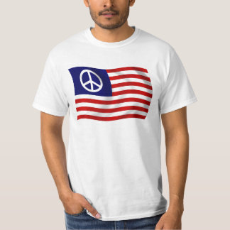 Camisa com Bandeira do Sinal de Paz dos EUA