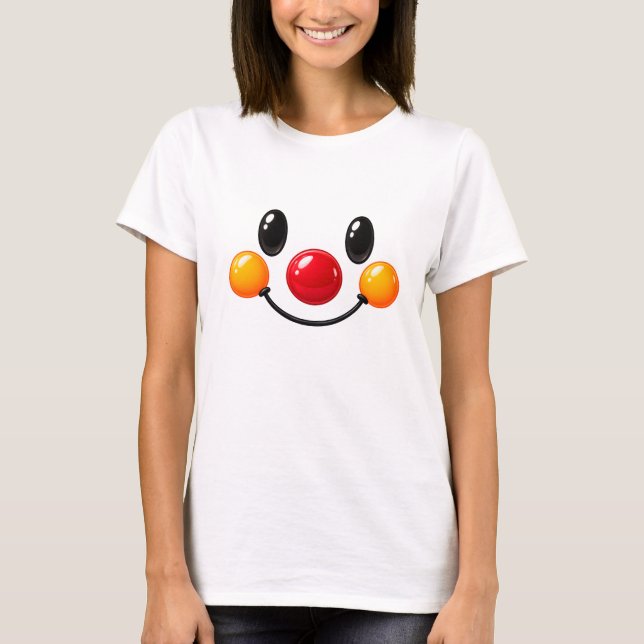CAMISA COM CARA SORRIDENTE DE FERIADO (Frente)