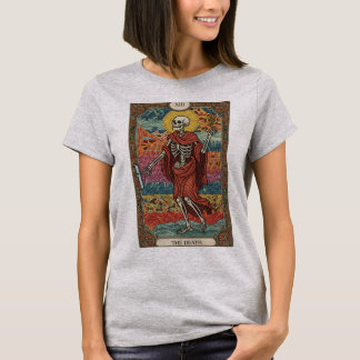 Camisa com Carta de Tarot da Morte
