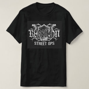 Camisa com Caveira de Cobra Gótica Rebelião de Met
