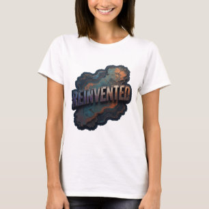 Camisa com Citação Atraente Silver REINVENTED