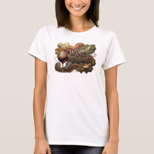 Camisa com Citação de Laranja Vibrante VINHO OBRIG
