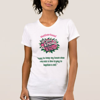 Camisa com citação engraçada de mãe cristã.