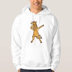 Camisa com Desenho de Girafa Dabbing Vintage_1