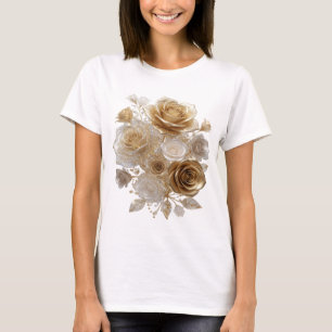 Camisa com Design Moderno de ROSAS DOURADAS Pratea