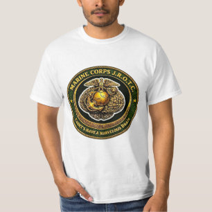 Camisa com Emblema do Cérebro do Cadete JROTC do C