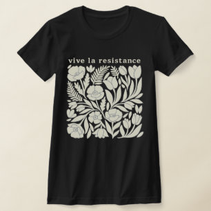 Camisa com Estampa Floral Vive La Resistance   Ati