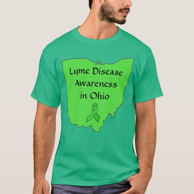 Camisa com Fita de Conscientização sobre Doença de (Frente)