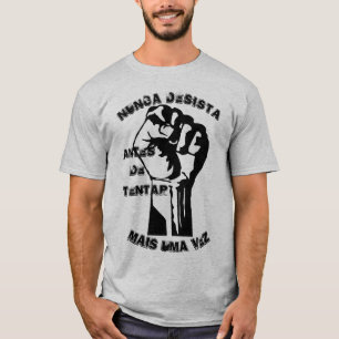 Camisa com frase evangélica