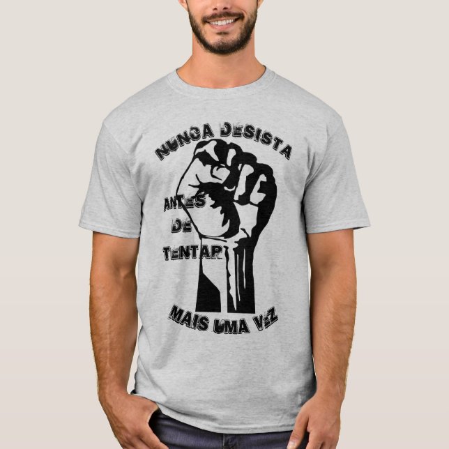 Camisa com frase evangélica (Frente)