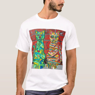Camisa com Gatos Cuby