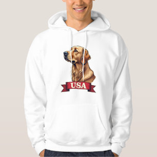 Camisa com Gravação de Cachorro Golden Retriever V